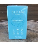 Clean Classic WARM COTTON &amp; MANDARIN Eau de Toilette Spray 2.0 oz - £36.90 GBP