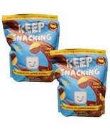 2 Packs Keep Snacking Dark Chocolate dipped Banana Chips 16 OZ - £33.07 GBP