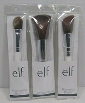 ELF e.l.f Makeup Foundation #24111, Total Face #24112, Bronzing Brush #2... - $12.99