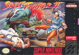 Street Fighter II - Super Nintendo Entertainment System SNES Video Game - £36.30 GBP