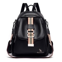 Soft Leather Women Travel Backpack High Qualtiy Durable Leather Backpack Fashion - £45.82 GBP