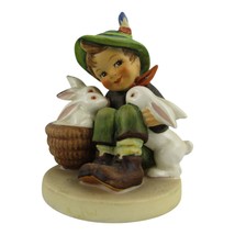 Vintage Goebel Hummel Figurine &quot;PLAYMATES&quot; Hum 58/0 Last Bee TMK-3 West Germany - £15.25 GBP