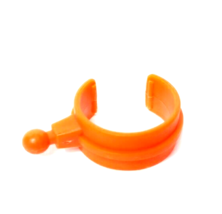 TMNT Scuba Divin Raph Raphael Orange Tube Clamp Clip VTG 1994 Replacement Part - $22.26