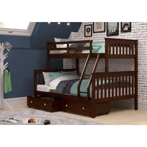 David Twin over Full Bunkbed with Storage - £894.51 GBP