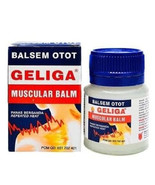 Geliga muscular Balm Balsem Otot Geliga 40gr (2 JARS) Neck Muscle Pain R... - $25.00