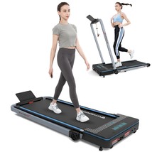 Folding Treadmill, Compact Foldable Treadmill, Electric Treadmill 1400W Motorize - £307.96 GBP