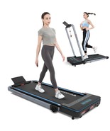 Folding Treadmill, Compact Foldable Treadmill, Electric Treadmill 1400W ... - £309.06 GBP
