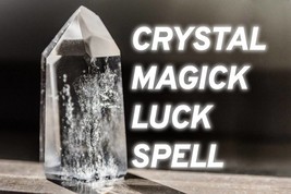 Crystal Magick Good Luck Spell! Over 3 Decades Of Proven Results! Change Karma! - £39.86 GBP