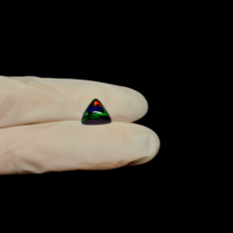 9 MM Black Opal Cabochon,Natural Black Opal Lose Stone For Jewelry Making - $808.75 MXN