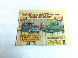 1966 AMT Models Color Ad &#39;40 Ford Coupe &amp; &#39;34 Ford Pickup Truck with the... - $7.99
