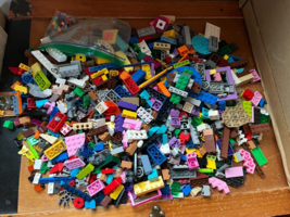 Large Lot #2 of Lego Building Blocks Bricks w Specialty Pieces Weapons S... - £8.88 GBP