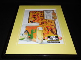 1995 Jose Cuervo Primo Tequila Framed 11x14 ORIGINAL Vintage Advertisement - $34.64