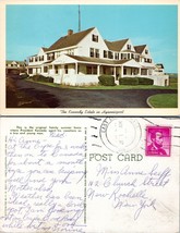 Massachusetts Hyannis Port Kennedy Estate Posted 1965 New Rochelle VTG Postcard - £7.51 GBP
