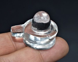 100% Natural crystal Shivling Shape Carved reiki healing Gemstone 85 Ct. SO 398 - $24.17