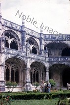 1961 Architectural View of Monastery Portugal Kodachrome 35mm Slide - £3.09 GBP