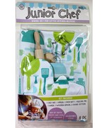 Junior Chef Baking Set Little Kitchen Helpers 8pc Set Blue/Green Ages 3+... - $7.98