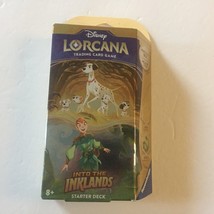 NEW Disney Lorcana Trading Card Game Into the Inklands Peter Pan Starter Deck - £27.54 GBP