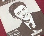 Oh My Pa-Pa Eddie Fisher VTG 1948 Sheet Music Swiss Comedy Fireworks - $7.87