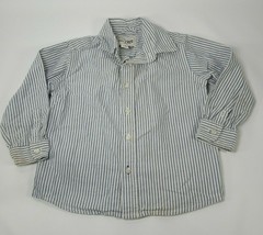 The Children’s Place Long Sleeve Button Up Blue White Easter Shirt Size 2T - £5.54 GBP