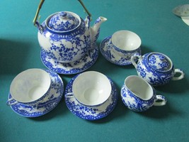 Antique Dai Nippon Tea Set Taisho Era 1920s 10 Pcs - £96.75 GBP