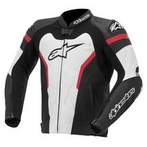 Alpinestars GP Pro Leather Sport Motorcycle / Motorbike Jacket - Black / RED - £216.31 GBP