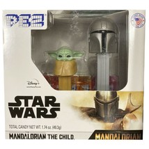 Star Wars Mandalorian PEZ and THE CHILD Mini-PEZ Dispensers 6 Sleeves Candy - $11.95