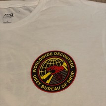 OBEY Propaganda Worldwide Decontrol T-Shirt Size L (fits like Medium) - £17.64 GBP