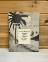 Antique Sheet Music Native Melodies 1 2 3 4 Alkire&#39;s Hawaiian Guitar Sol... - €19,01 EUR
