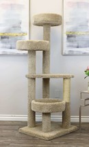 PRESTIGE LARGE CAT TOWER-61&quot; TALL - *FREE SHIPPING IN THE UNITED STATES* - £157.99 GBP