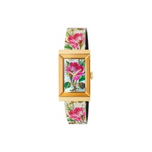 Gucci YA147406 Multi-Color Dial Leather Strap Ladies Watch - £441.33 GBP