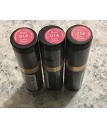 REVLON Super Lustrous Lipstick 014 SULTRY SAMBA MATTE Lot of 3 - $23.46 CAD