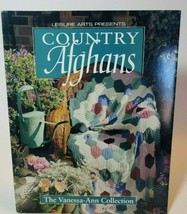 Country Afghans The Vanessa Ann Collection Crochet Pattern Leisure Arts 100371 - £7.72 GBP