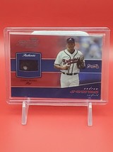 2002 Playoff Piece of the Game ~ Game Worn Hat Eyelet ~ Andruw Jones 35/50 - £36.70 GBP