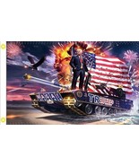 Trump Tank Flag 3x5 FT Make America Great Again MAGA Trump 2024 - $17.99