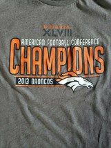 Denver Broncos Womens 2013 American Football Conference Champs Super Bowl Tee XL - $11.61