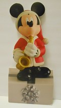 Disney Mickey Mouse &amp; Sax Table Top Christmas Standee Foam Board Cutout 17.5&quot; H - £27.93 GBP