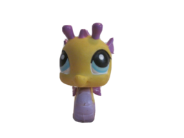 Littlest Pet Shop Seahorse Fish Purple Yellow Hasbro Toy Hobbies - £10.35 GBP