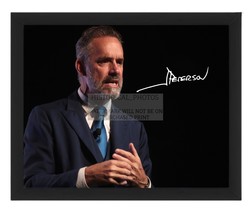 Jordan B. Peterson Speaking Student Action Summit Autographed 8X10 Framed Photo - £14.91 GBP