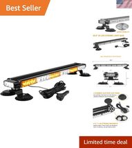 29.5" 54 LED Strobe Light Bar Double Side Flashing High Intensity Emerge... - $119.53