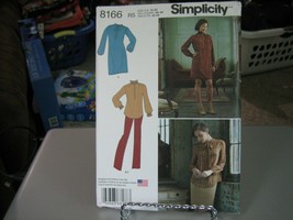 Simplicity 8166 Misses Dress or Tunic, Pants &amp; Skirt Pattern - Size 14-22 - £8.24 GBP