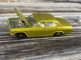 Vintage Matchbox Lesney Diecast Car No 36 - Gold Opel Diplomat - $20.31
