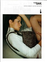 2001 The Sak Original Magazine Print Ad Elliott Lucca Women&#39;s Handbag Purse - $12.55