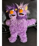 15 IN Sesame Place Two-Headed Monster Violet Mec Smiley Classique Person... - $1,551.51 MXN