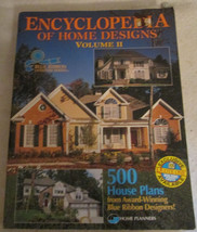 Encyclopedia of Home Designs Volume 2 by Home Planners Inc  Paper Back 5... - $6.65
