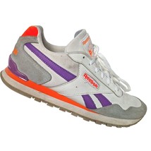 Reebok Womens Harman Run White Grape Athletic Lace Up Running Shoes Size 9 M - £26.71 GBP