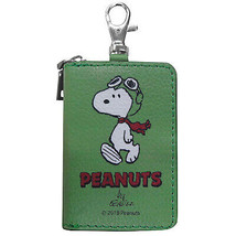 Snoopy Car Smart Key Case Green Key Holder - £28.81 GBP