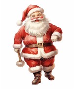 Vintage Santa Claus Clip Art- 10 High Quality JPGs/ Digital Print/ Digit... - £1.29 GBP