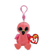 Flamingo HLN8079 9cm Ty Beanie Big Eyes Small Pendant Keychain Clips Mini - $16.78