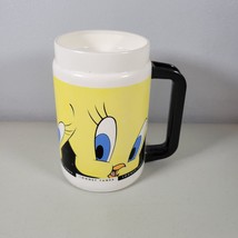 Looney Tunes Tweety Bird Plastic Mug Zak Designs 5.5&quot; Tall - £8.53 GBP
