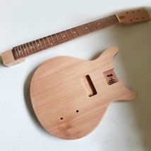 MUSOO Guitar DIY Kit Project Guitars LP Junior Double Cut Builder Guitar DIY Kit - £150.00 GBP